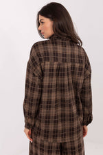  Langærmet skjorte model 220040 Italy Moda 