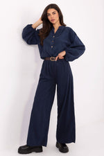  fløjlsbukser model 220281 Italy Moda 