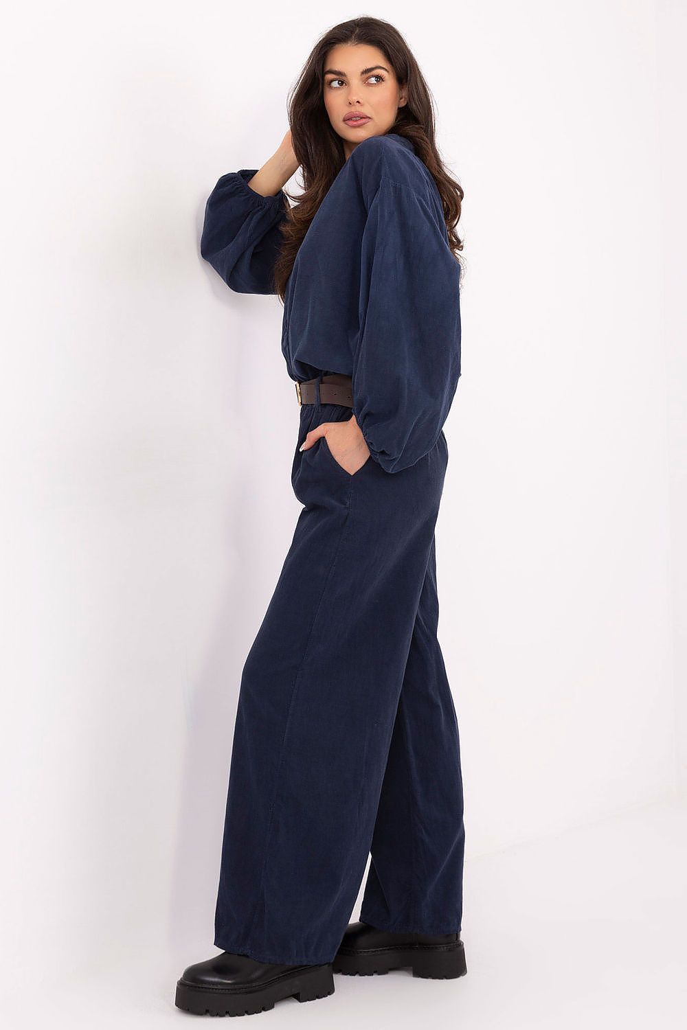  fløjlsbukser model 220281 Italy Moda 
