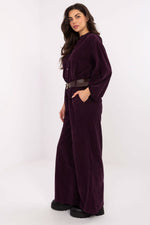  fløjlsbukser model 220285 Italy Moda 