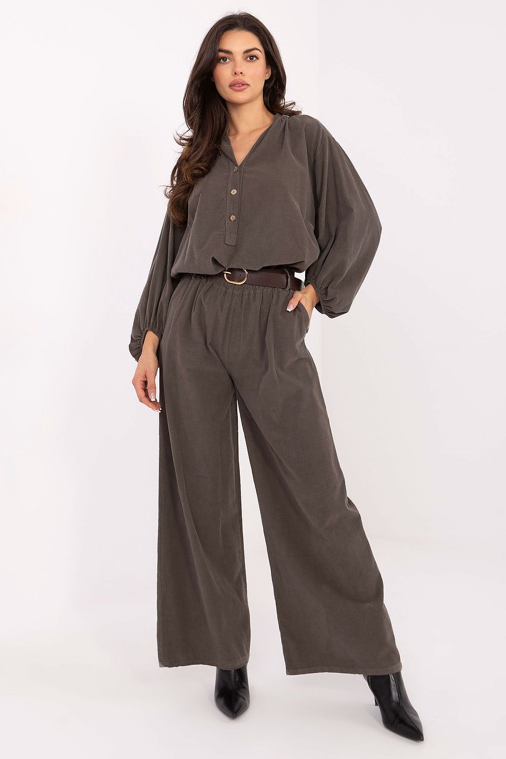  fløjlsbukser model 220286 Italy Moda 