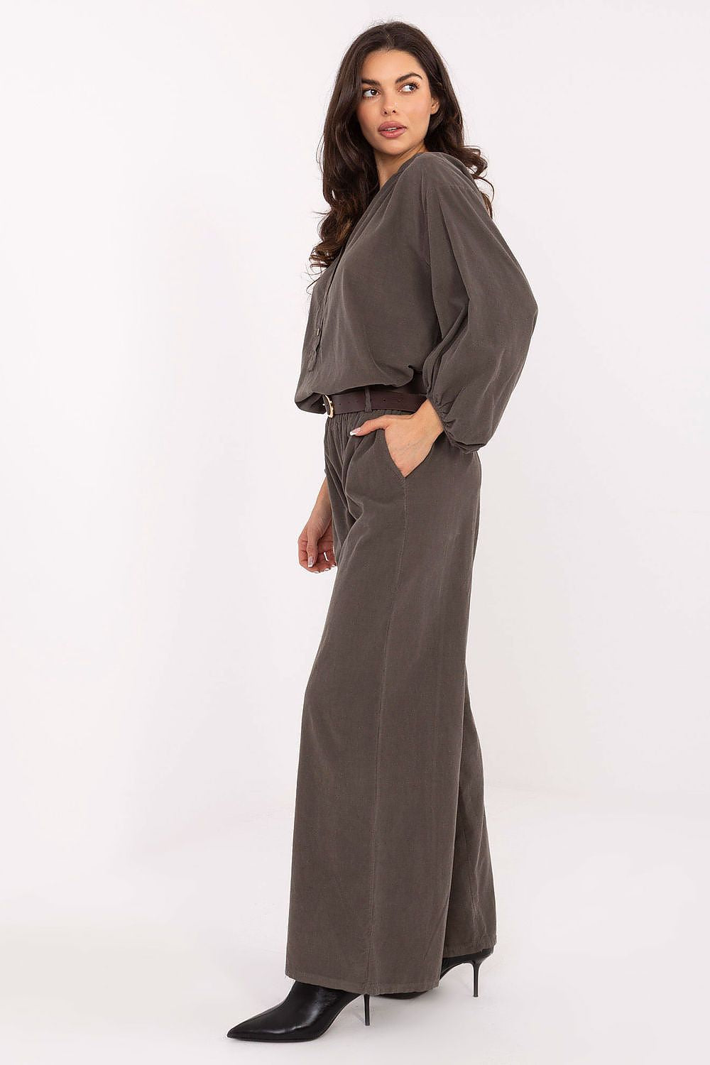  fløjlsbukser model 220286 Italy Moda 