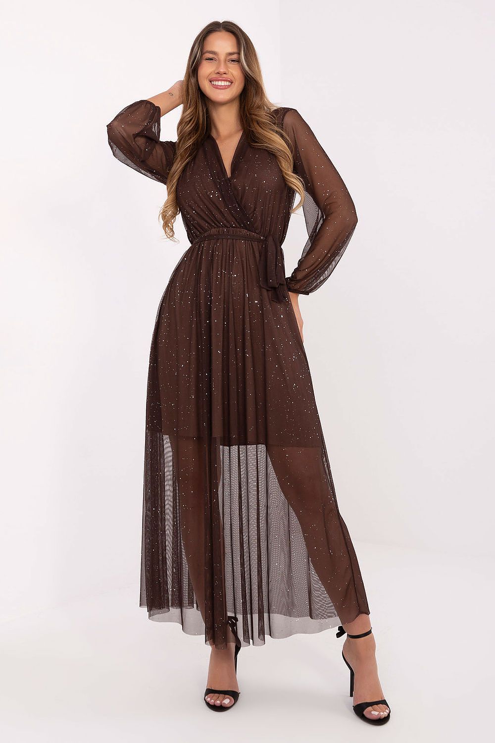  Lang kjole model 220289 Italy Moda 
