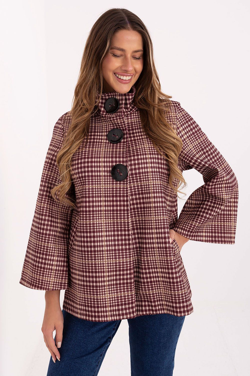  Frakke model 220318 Italy Moda 