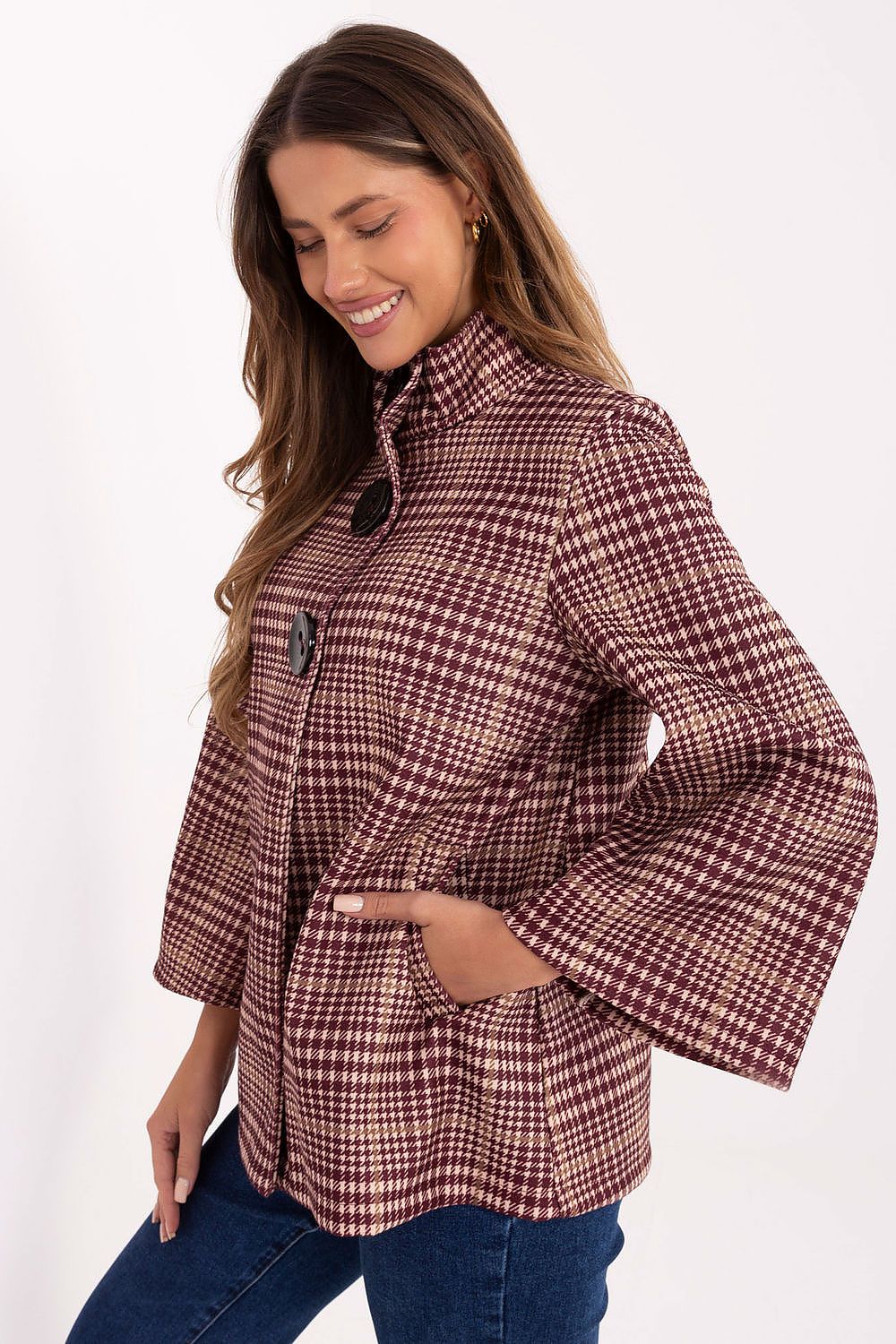 Frakke model 220318 Italy Moda 