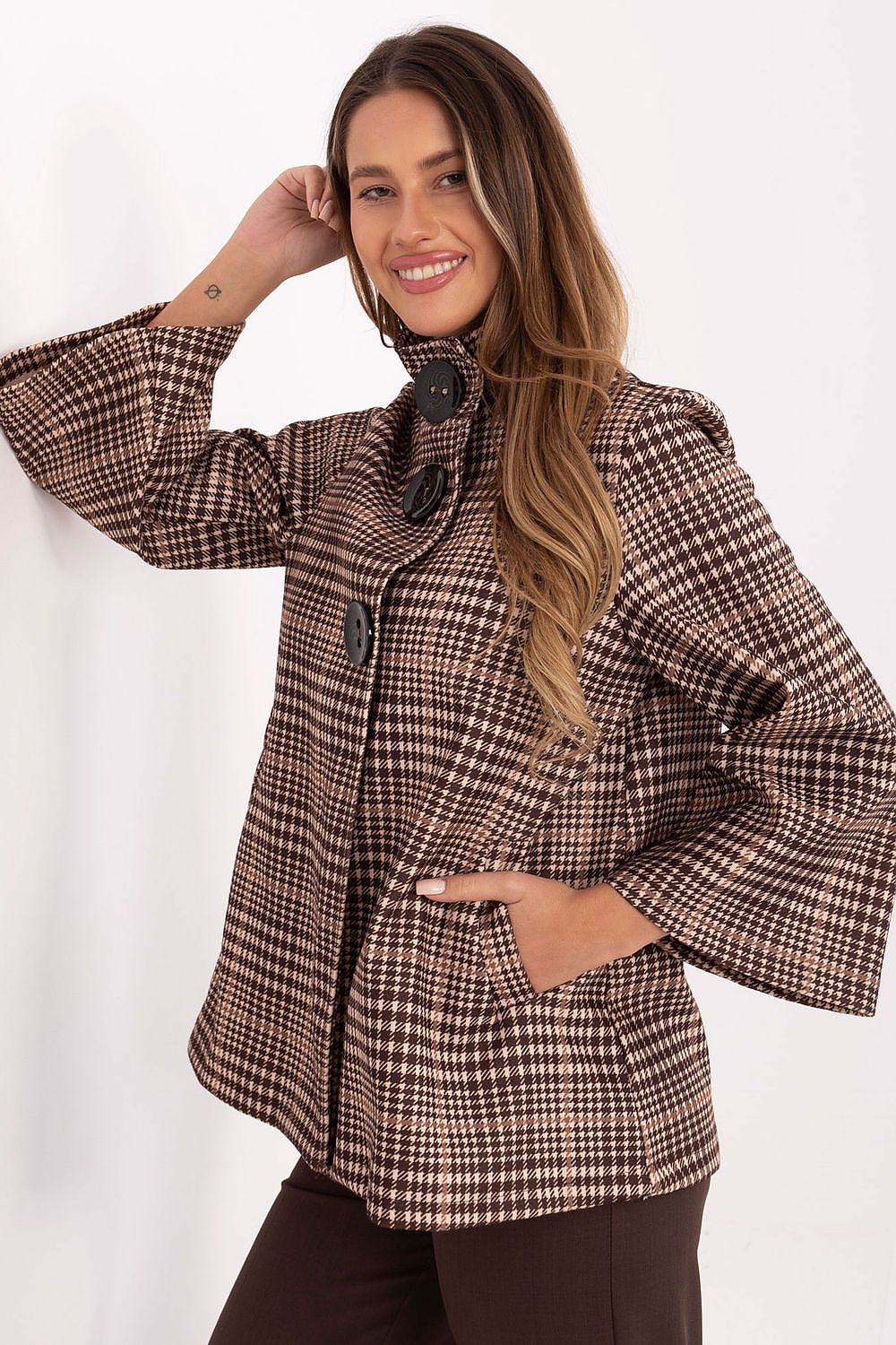  Frakke model 220320 Italy Moda 