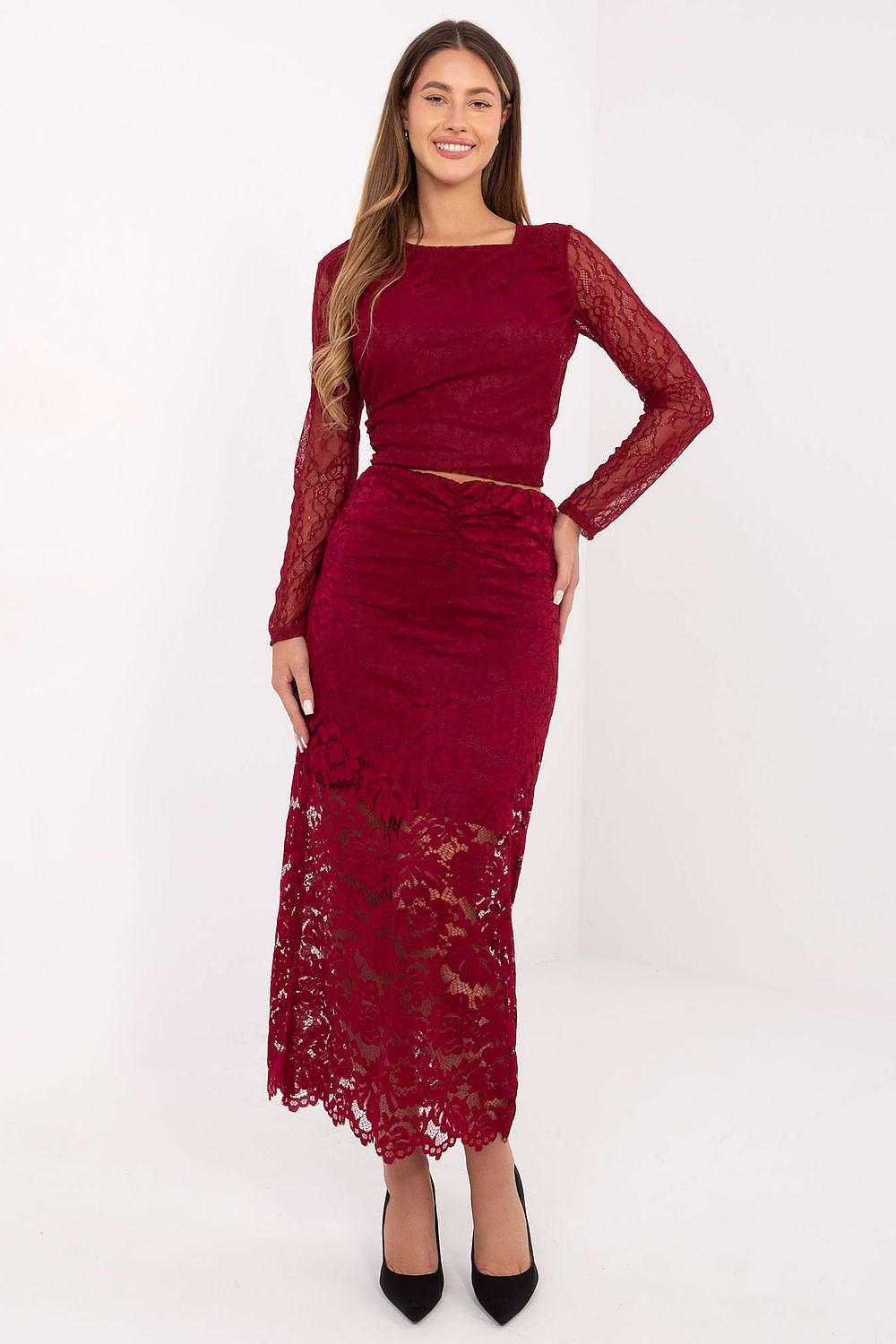  Blondenederdel model 220326 Italy Moda 