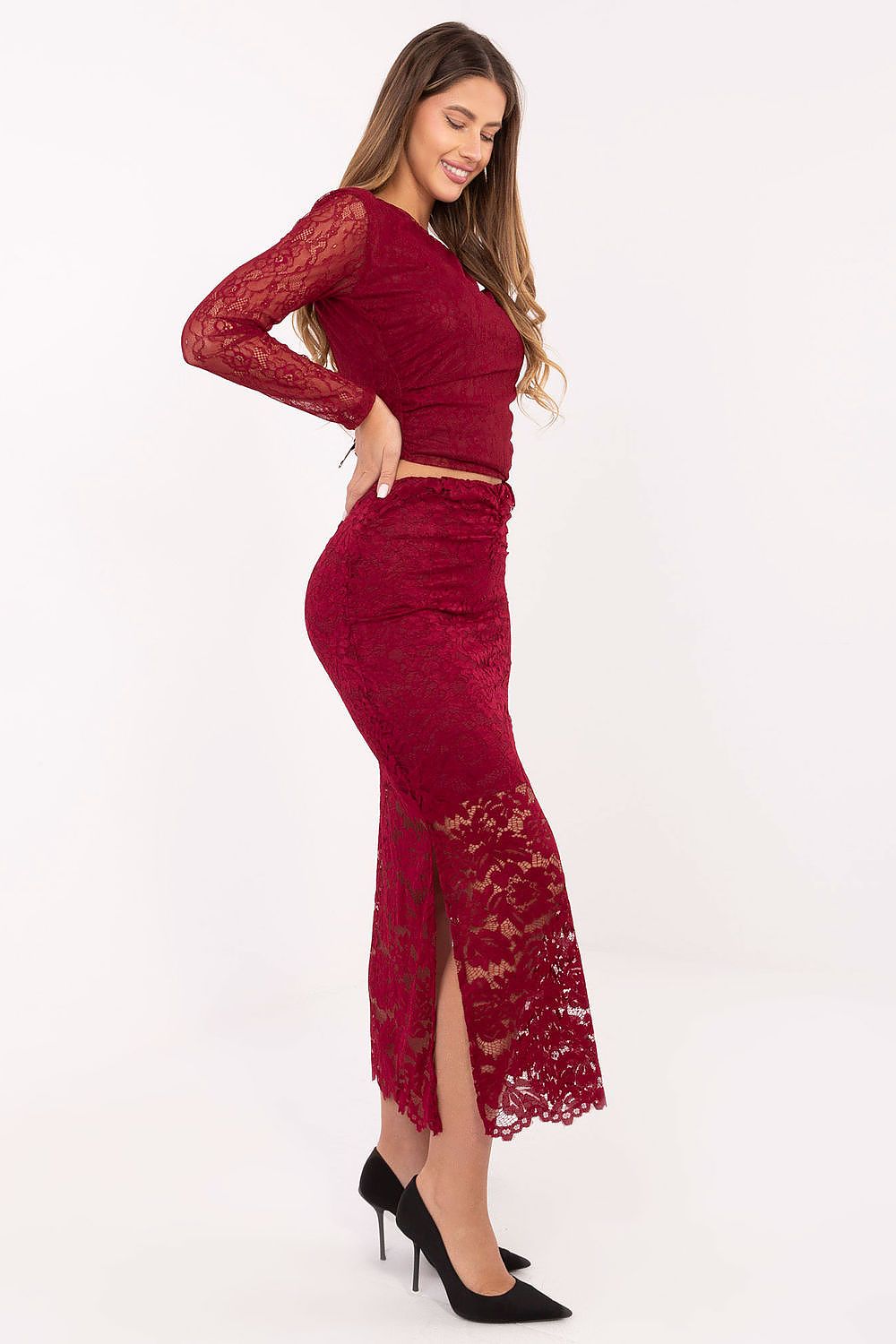  Blondenederdel model 220326 Italy Moda 