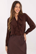  Langærmet skjorte model 220331 Italy Moda 