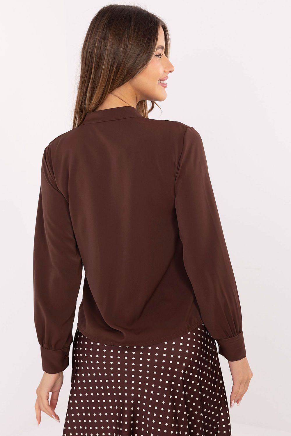  Langærmet skjorte model 220331 Italy Moda 