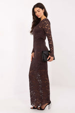  Lang kjole model 220560 Rue Paris 