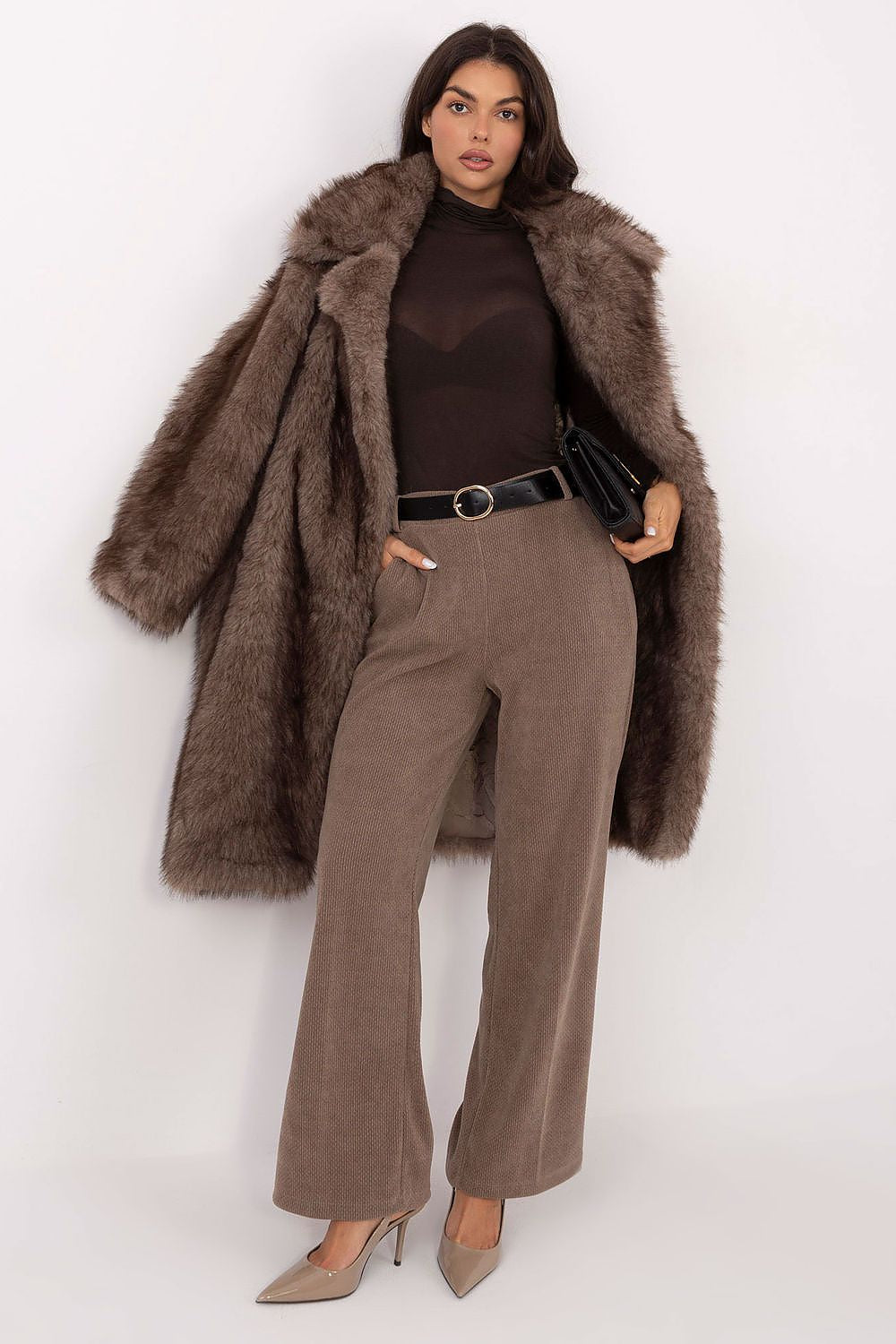  fløjlsbukser model 220751 Italy Moda 
