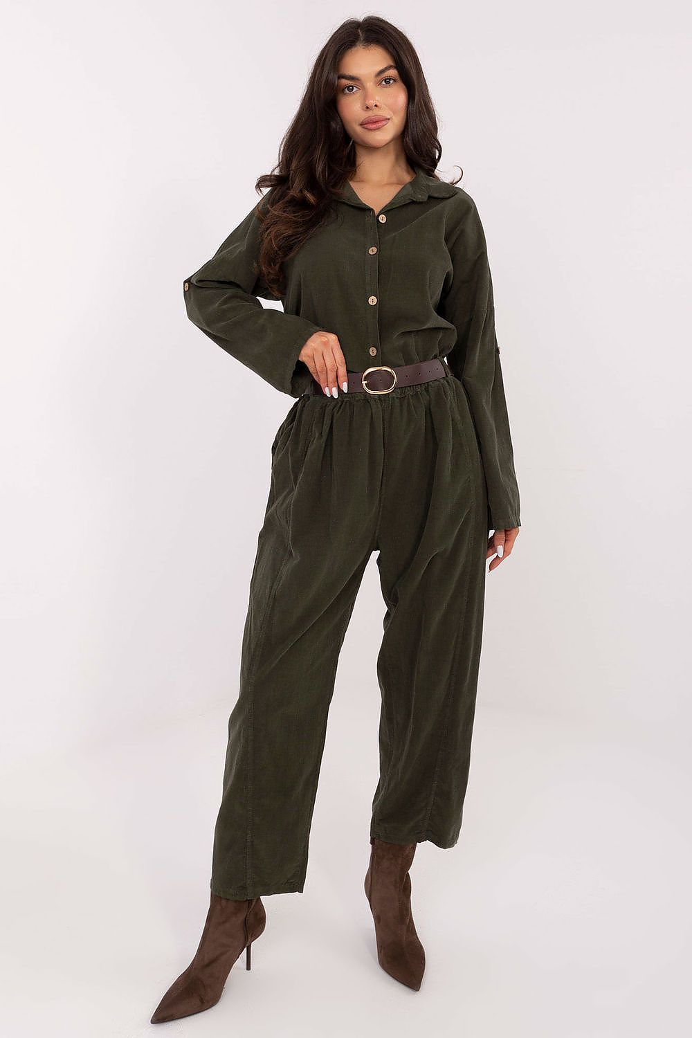  fløjlsbukser model 220817 Italy Moda 