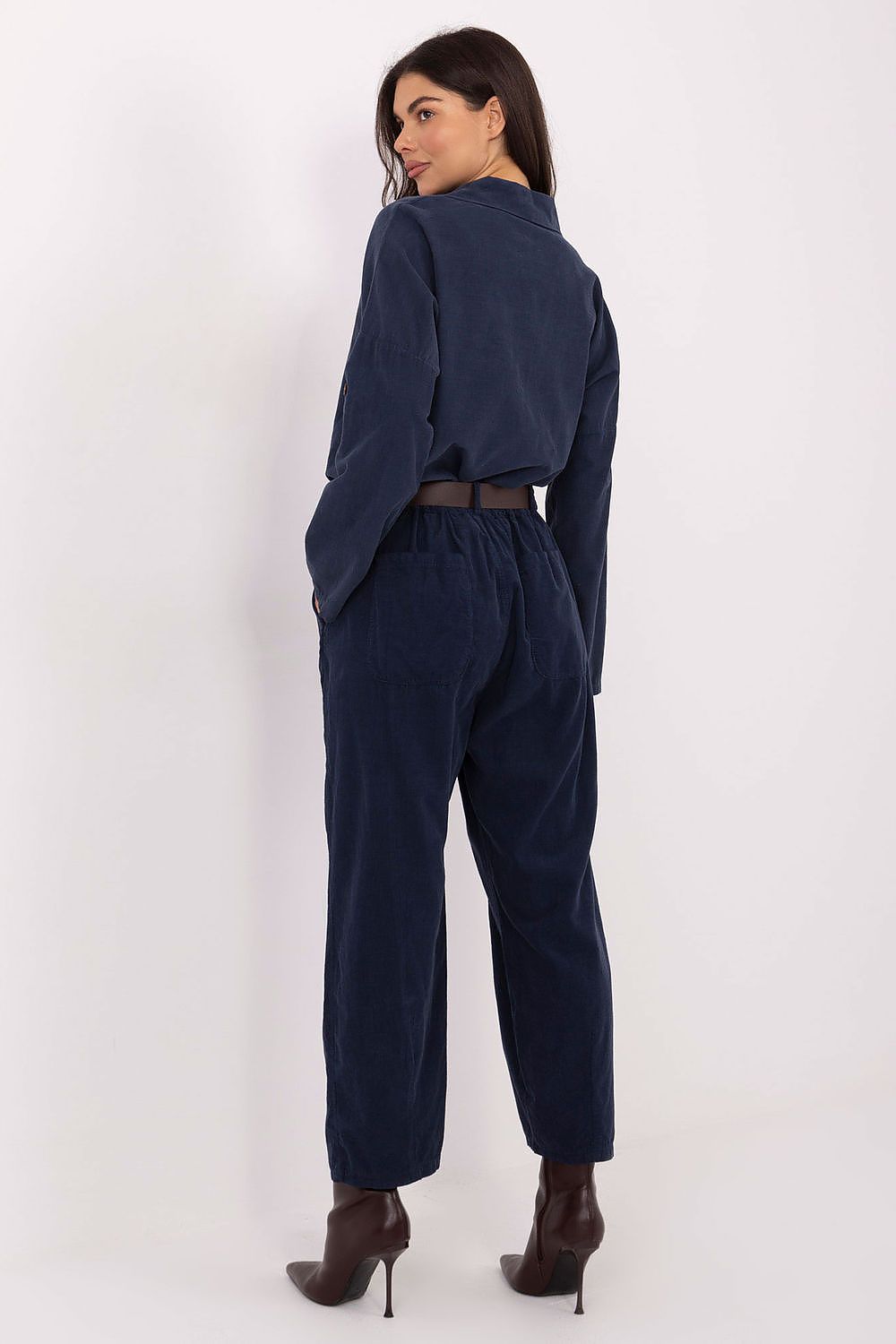  fløjlsbukser model 220818 Italy Moda 
