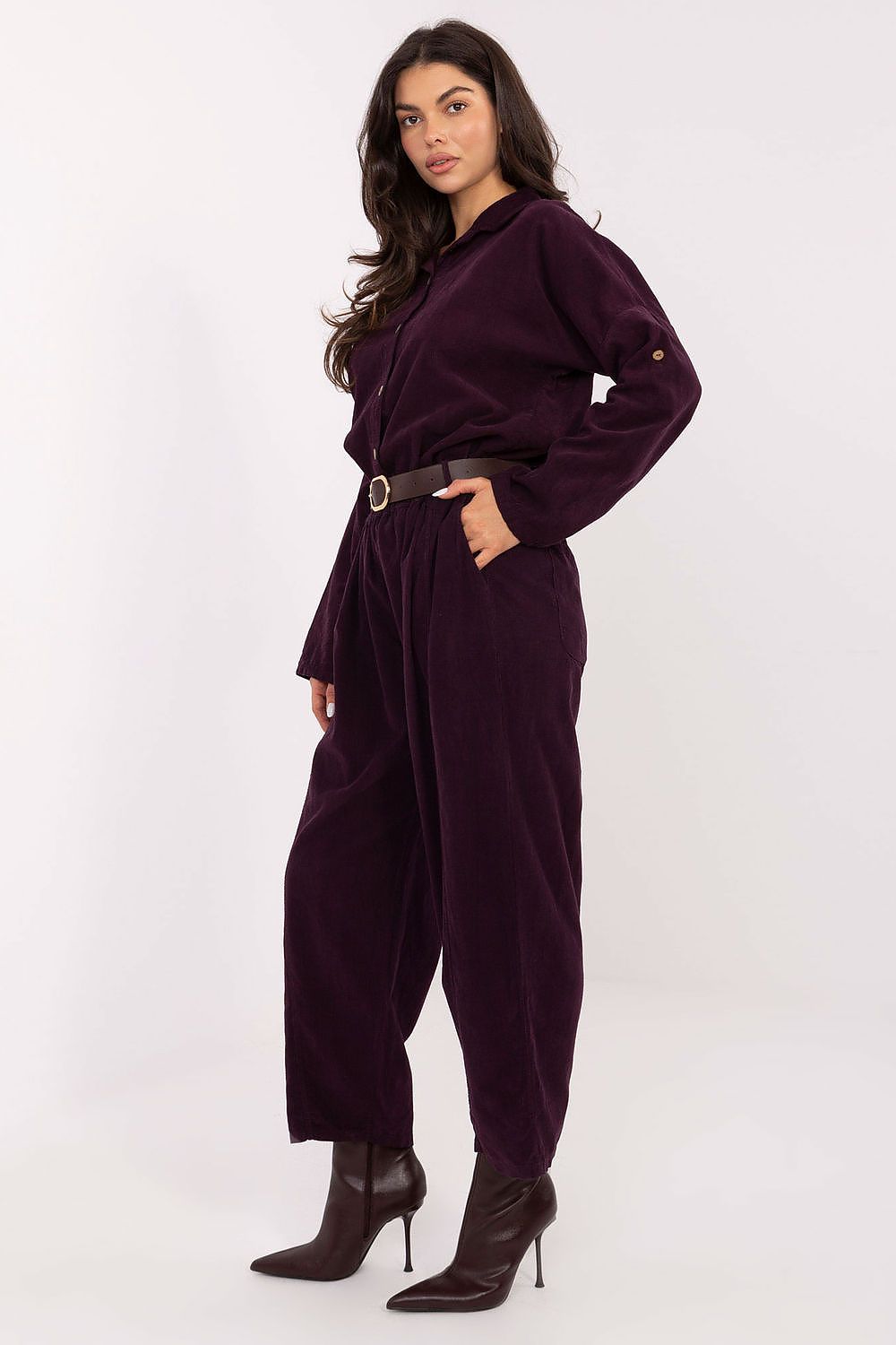  fløjlsbukser model 220820 Italy Moda 