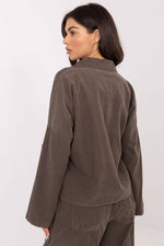  Langærmet skjorte model 220824 Italy Moda 