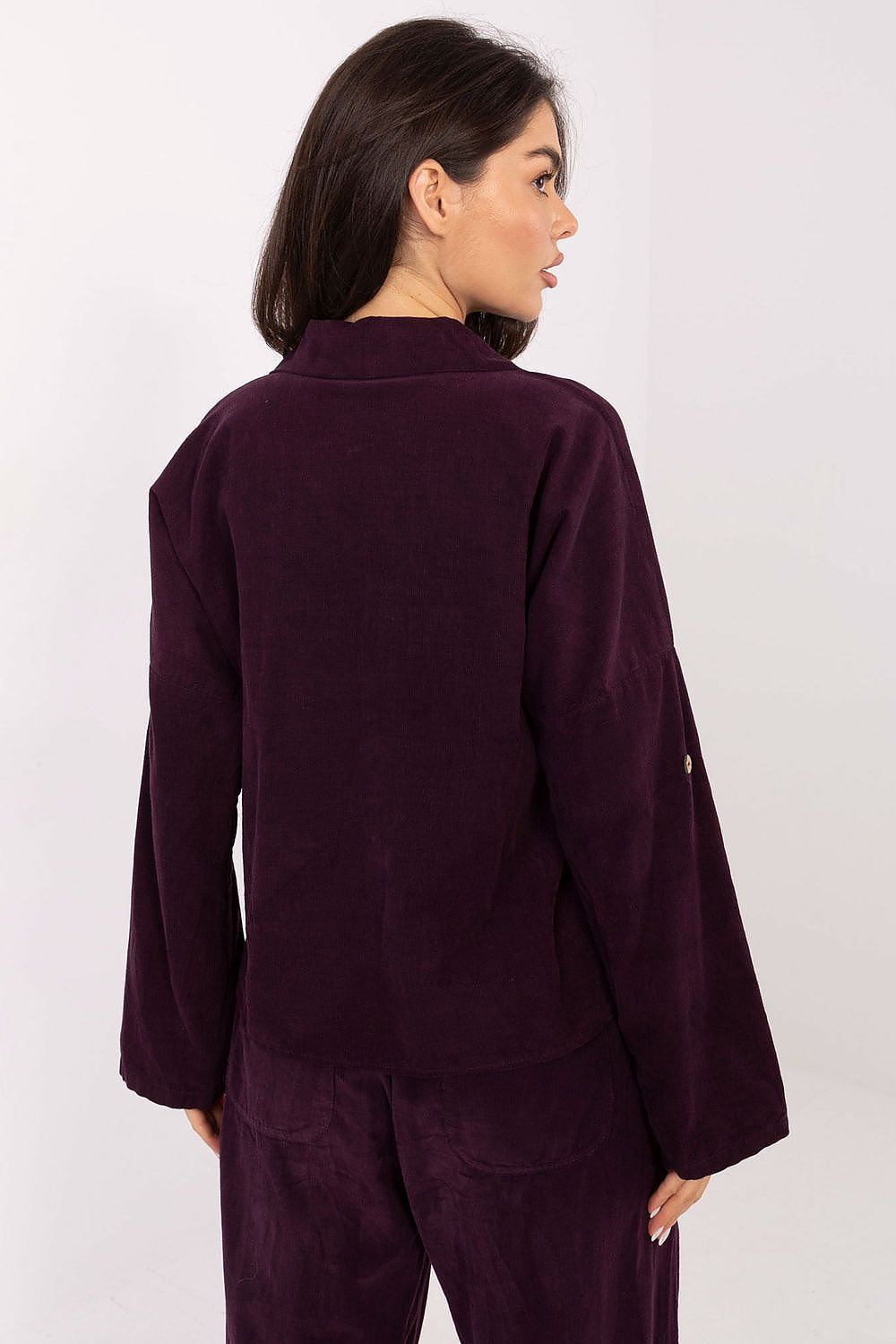 Langærmet skjorte model 220825 Italy Moda 