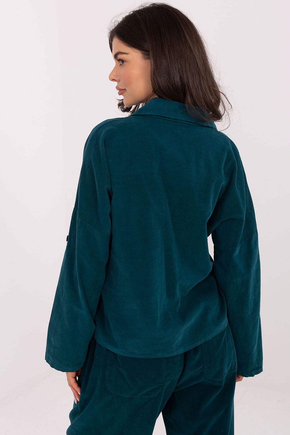  Langærmet skjorte model 220826 Italy Moda 