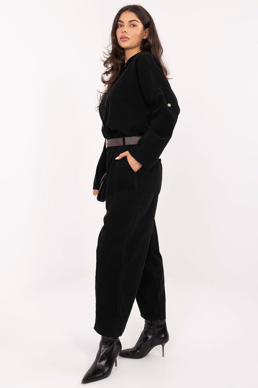  Langærmet skjorte model 220828 Italy Moda 