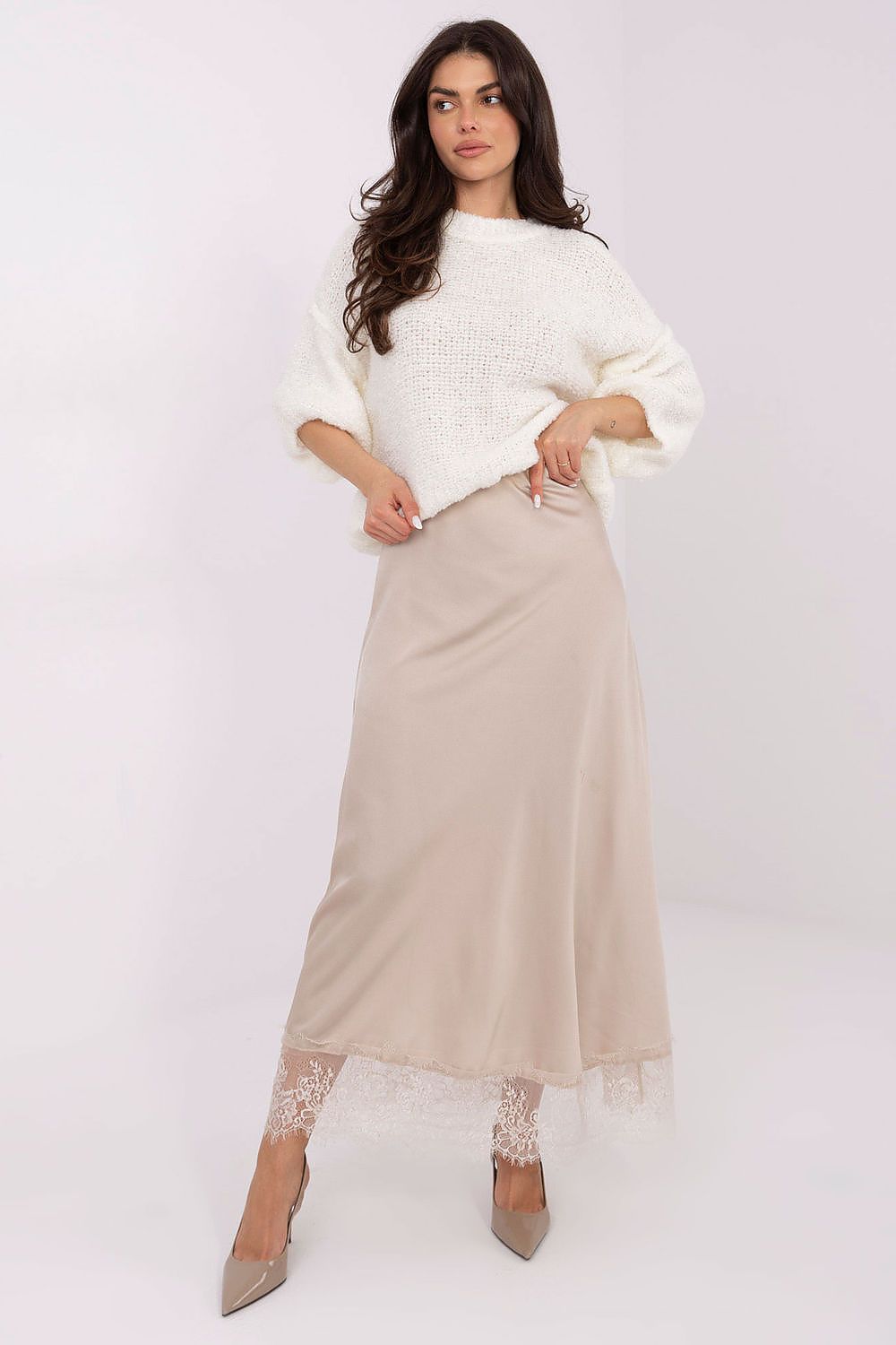  Lang nederdel model 221291 Rue Paris 