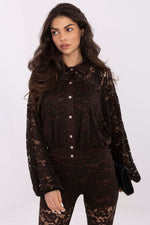  Langærmet skjorte model 221294 Italy Moda 