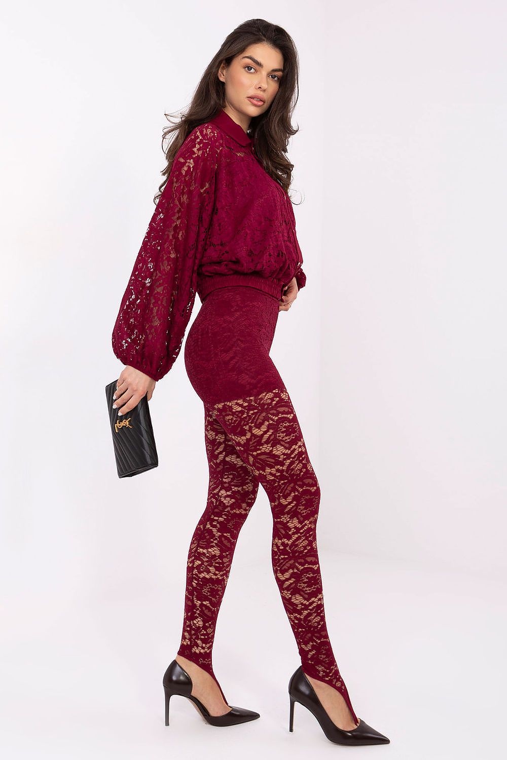  Langærmet skjorte model 221296 Italy Moda 