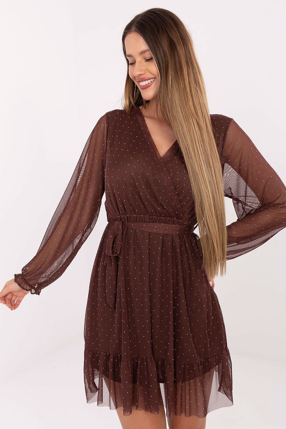  Kort kjole model 221587 Italy Moda 