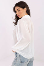  Langærmet skjorte model 221588 Italy Moda 
