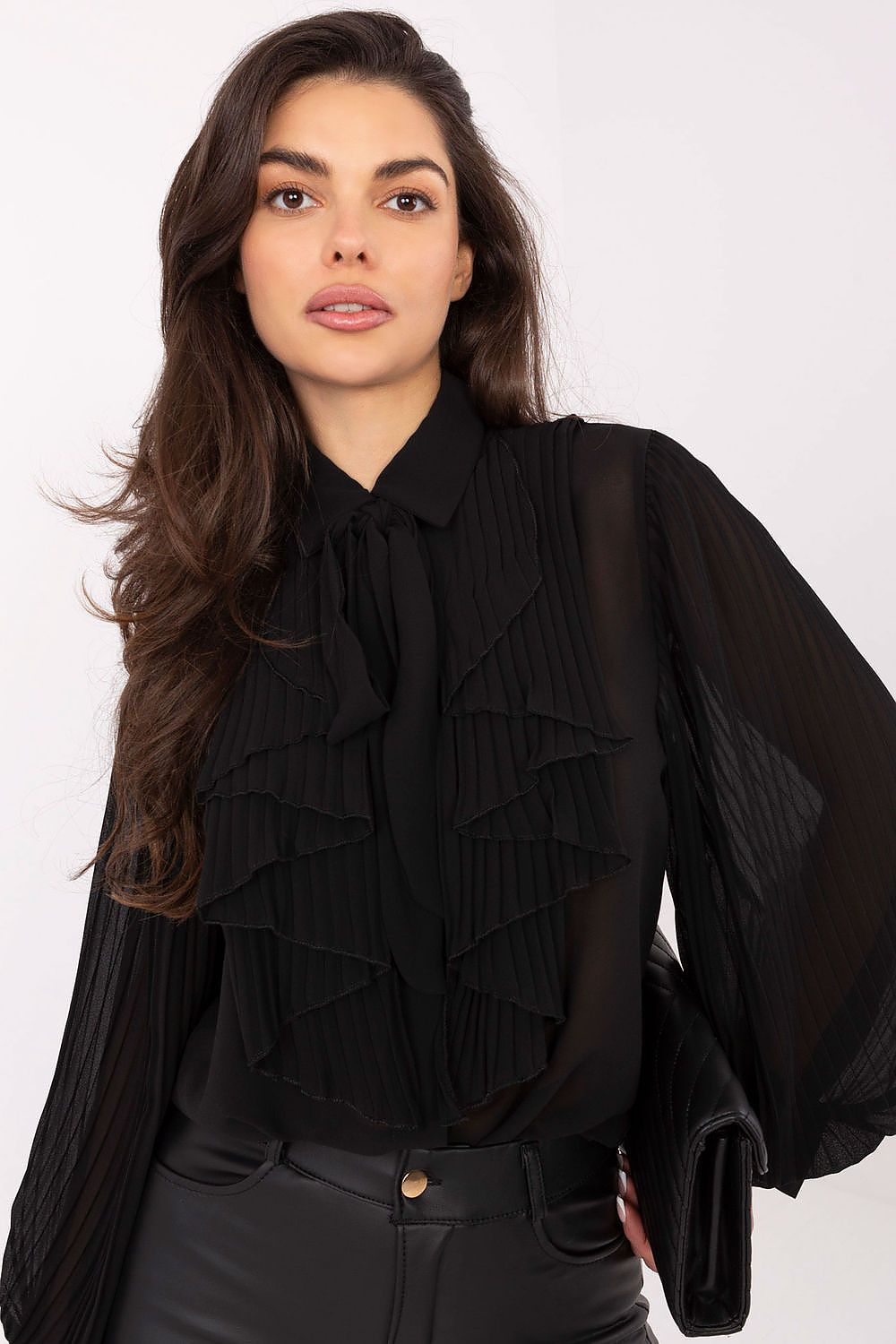  Langærmet skjorte model 221590 Italy Moda 