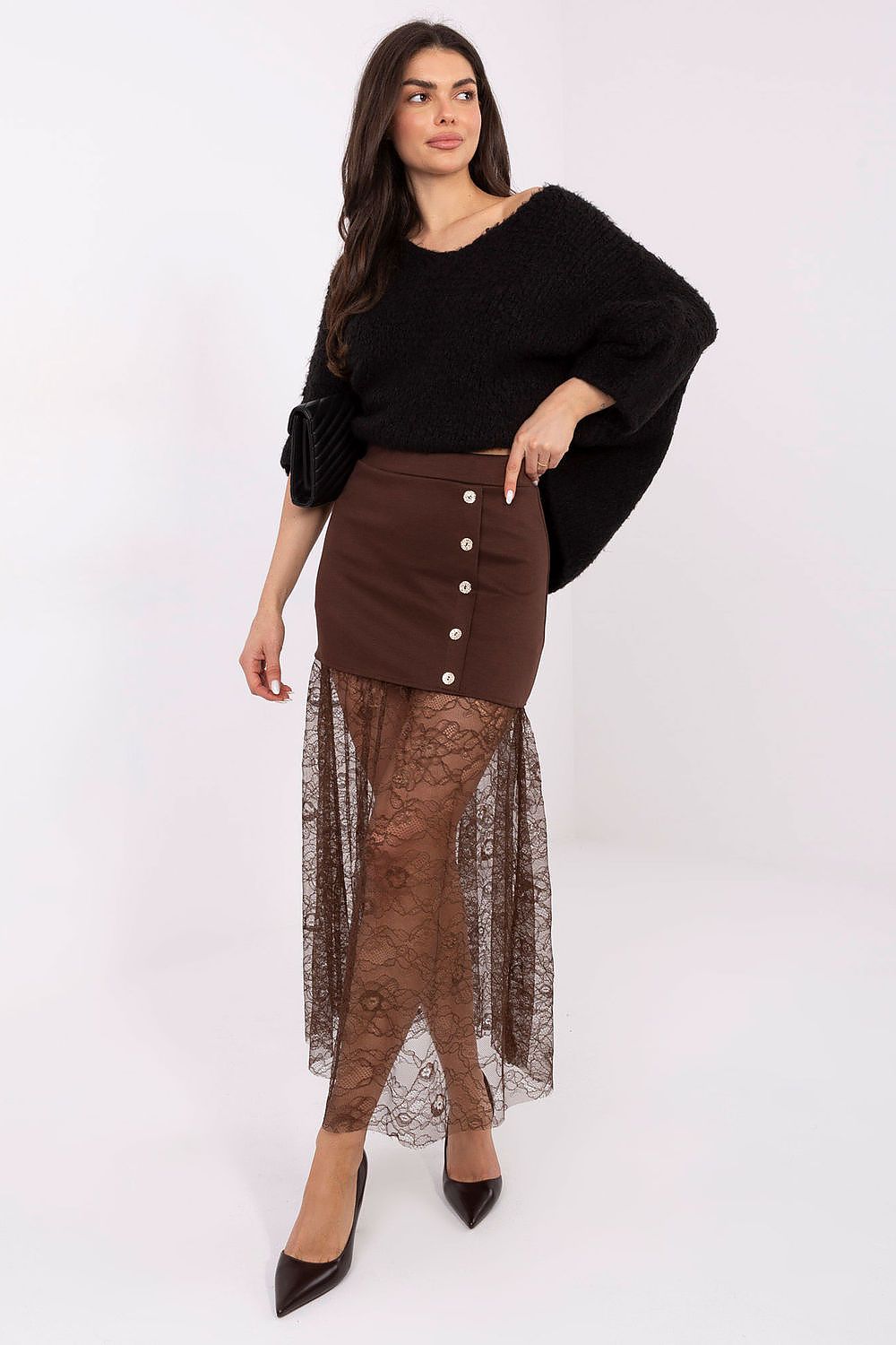  Blondenederdel model 221591 Italy Moda 