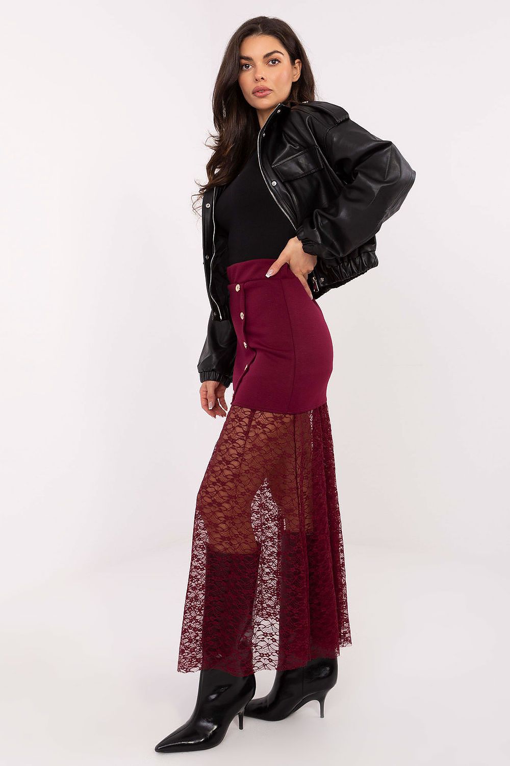  Blondenederdel model 221593 Italy Moda 