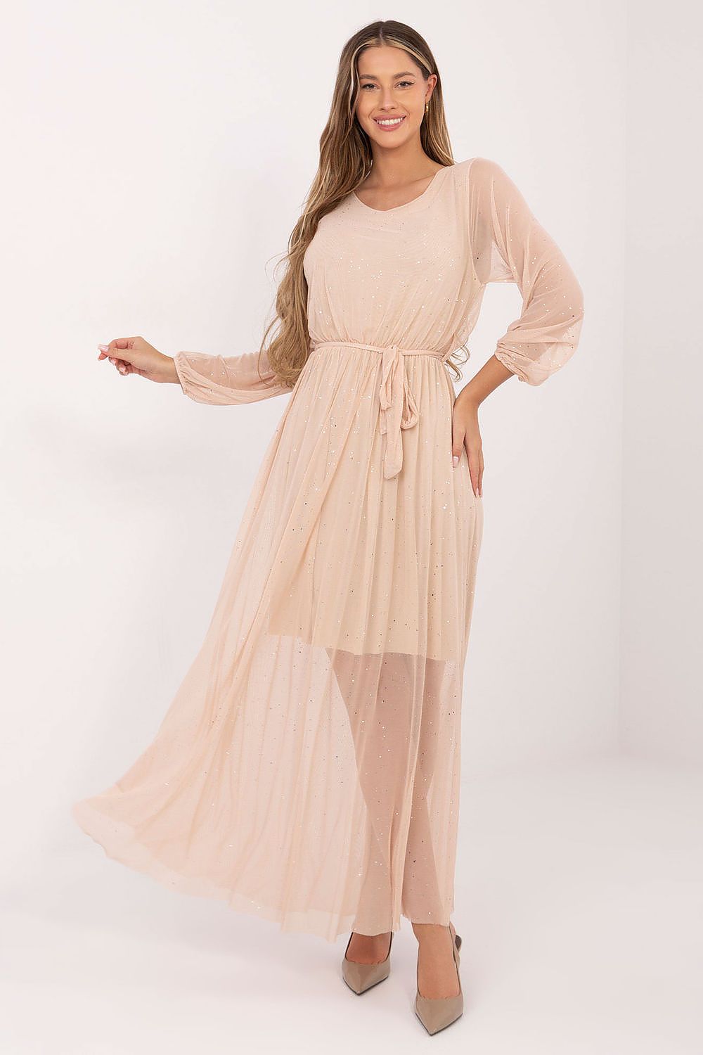  Lang kjole model 221983 Italy Moda 
