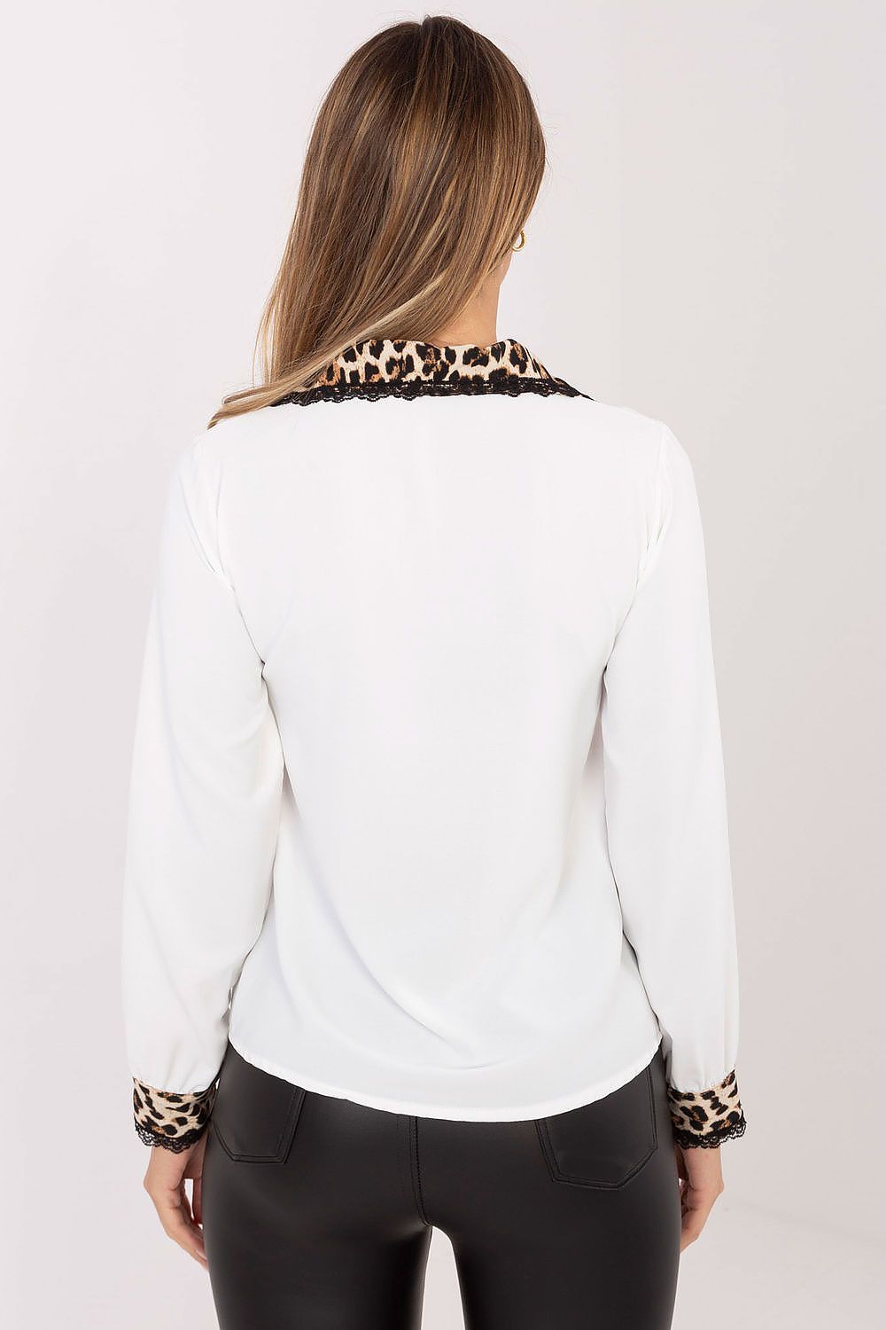  Langærmet skjorte model 221988 Italy Moda 