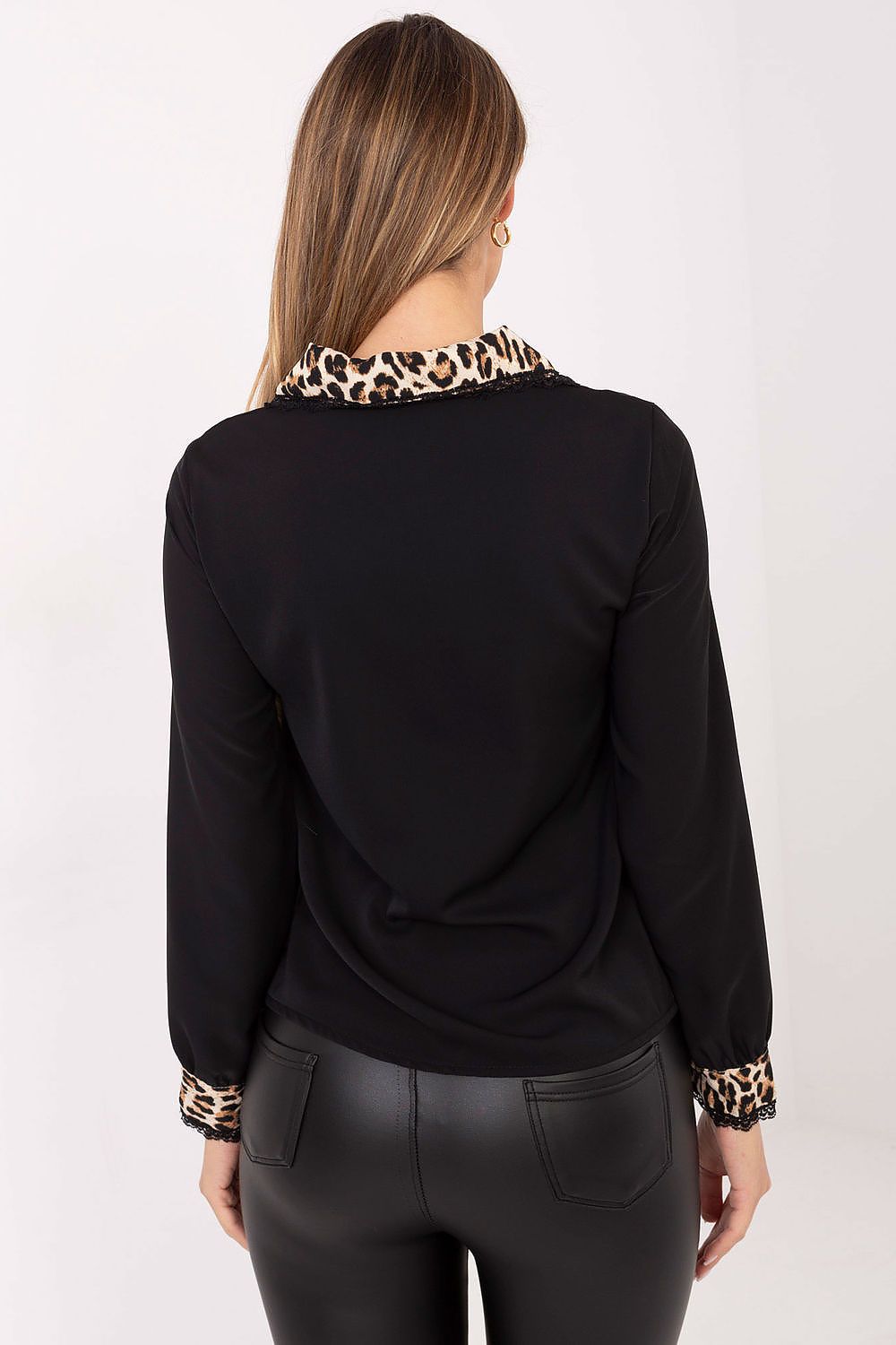  Langærmet skjorte model 221989 Italy Moda 