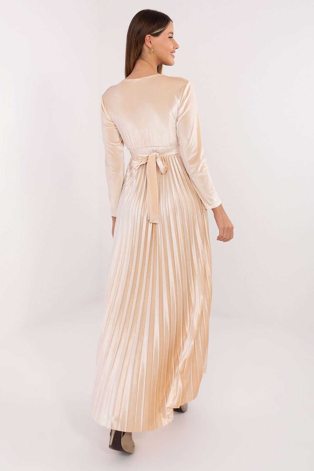  Lang kjole model 222165 Italy Moda 