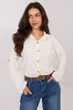 Langærmet skjorte model 222883 Italy Moda 