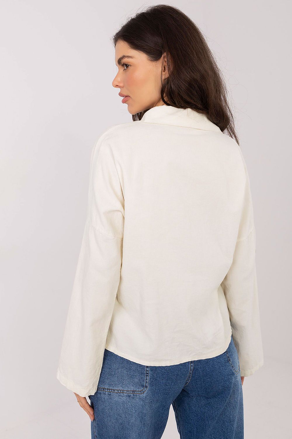  Langærmet skjorte model 222883 Italy Moda 