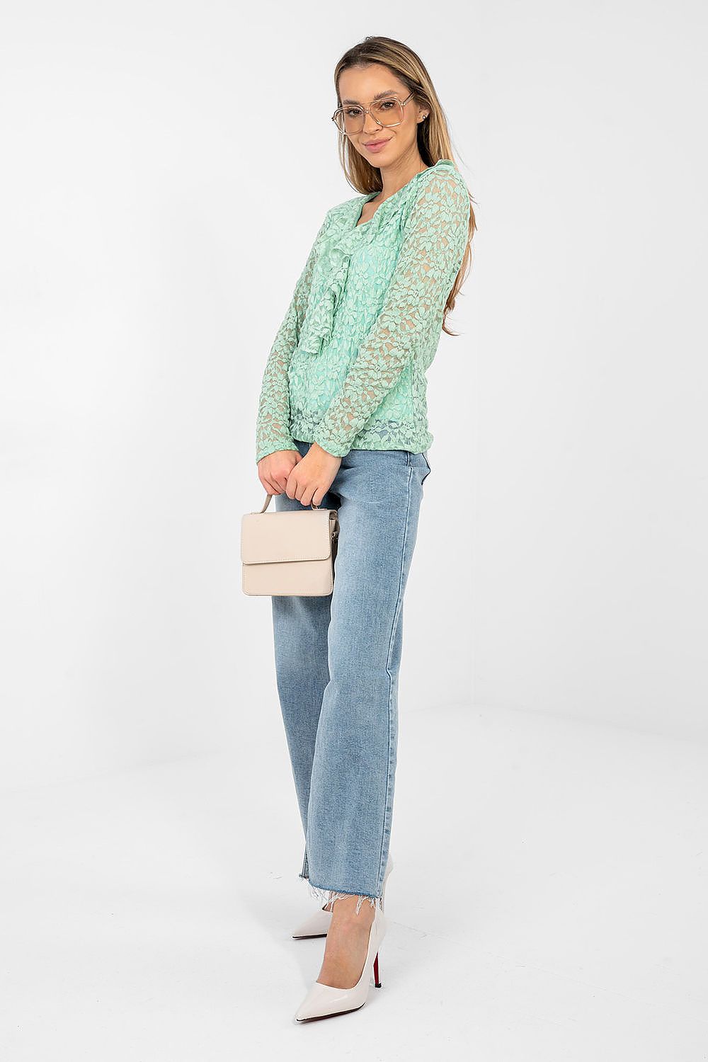 Blondebluse model 223839 Rue Paris 