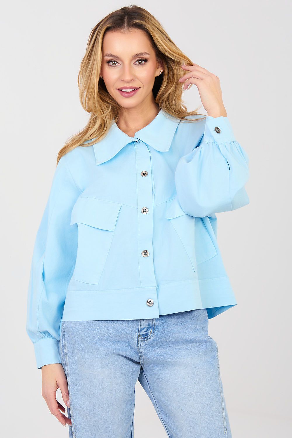  Langærmet skjorte model 223951 Rue Paris 