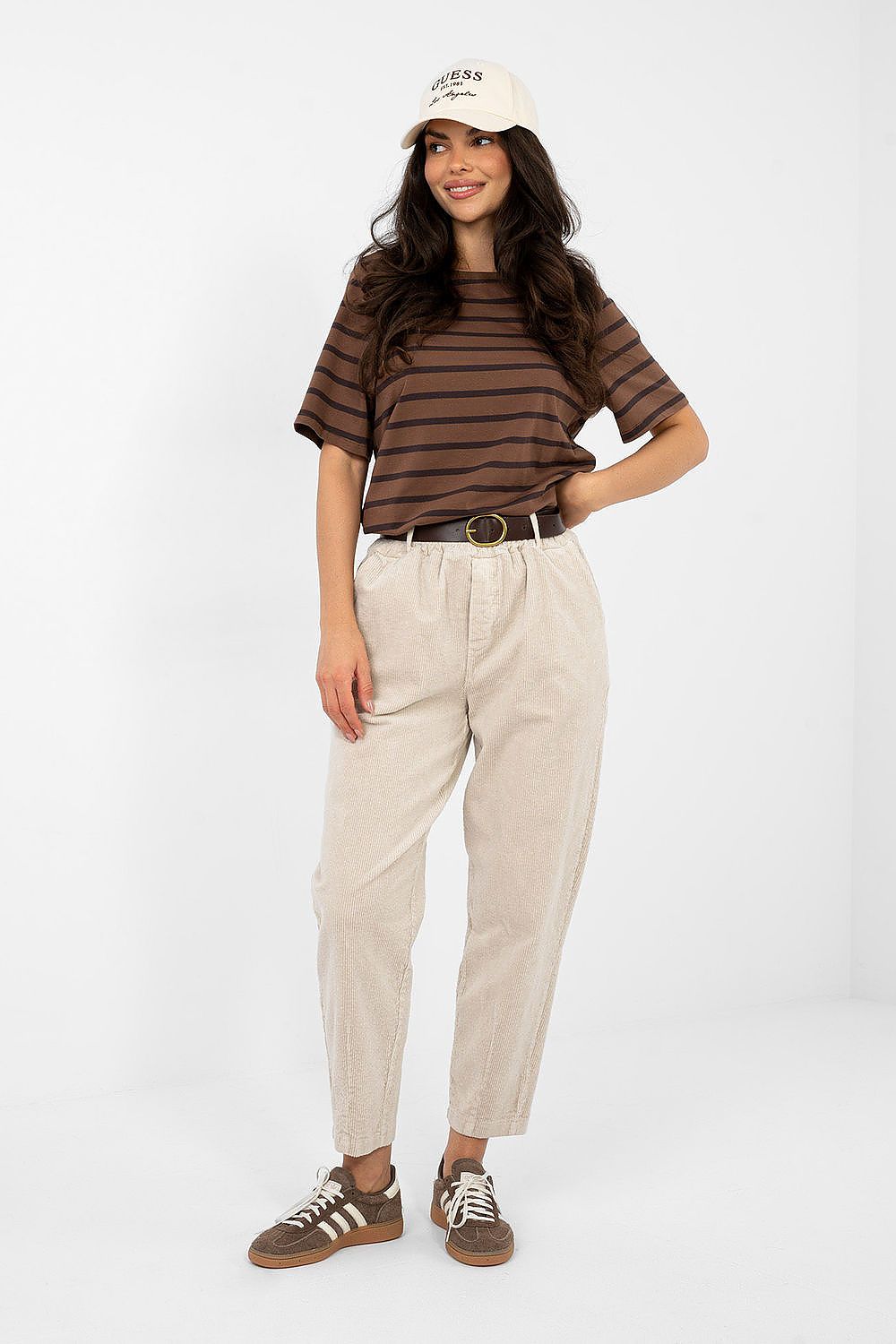  fløjlsbukser model 224053 Italy Moda 