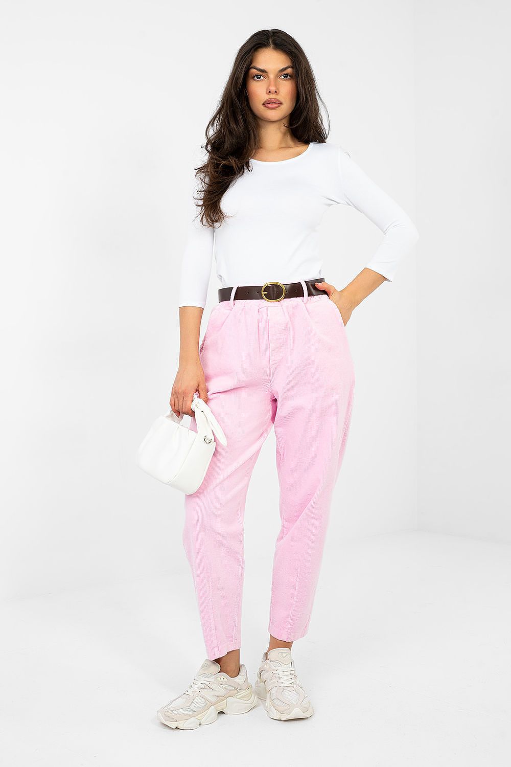  fløjlsbukser model 224055 Italy Moda 