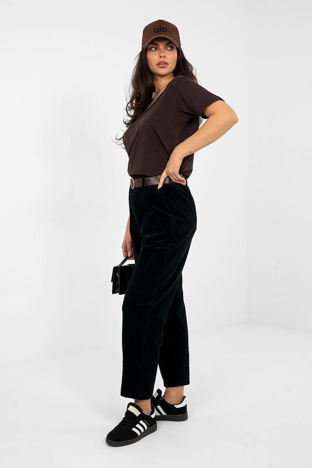  fløjlsbukser model 224056 Italy Moda 