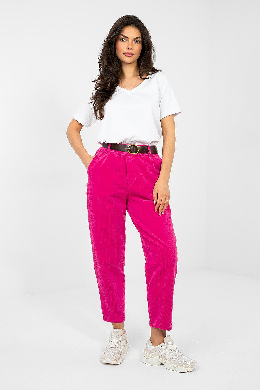  fløjlsbukser model 224059 Italy Moda 