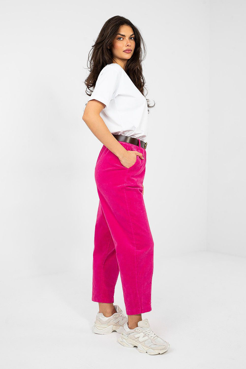 fløjlsbukser model 224059 Italy Moda 