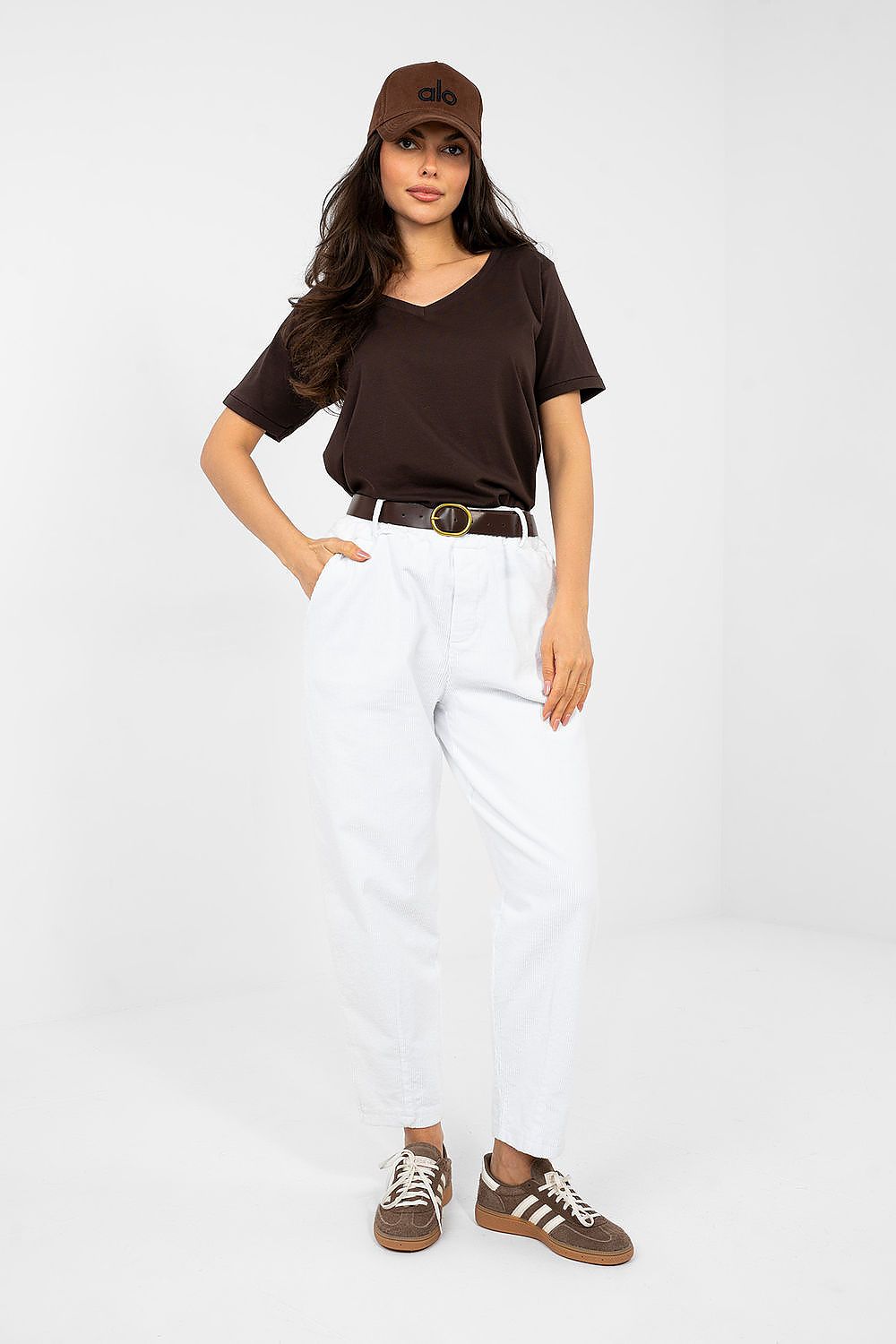 fløjlsbukser model 224060 Italy Moda 
