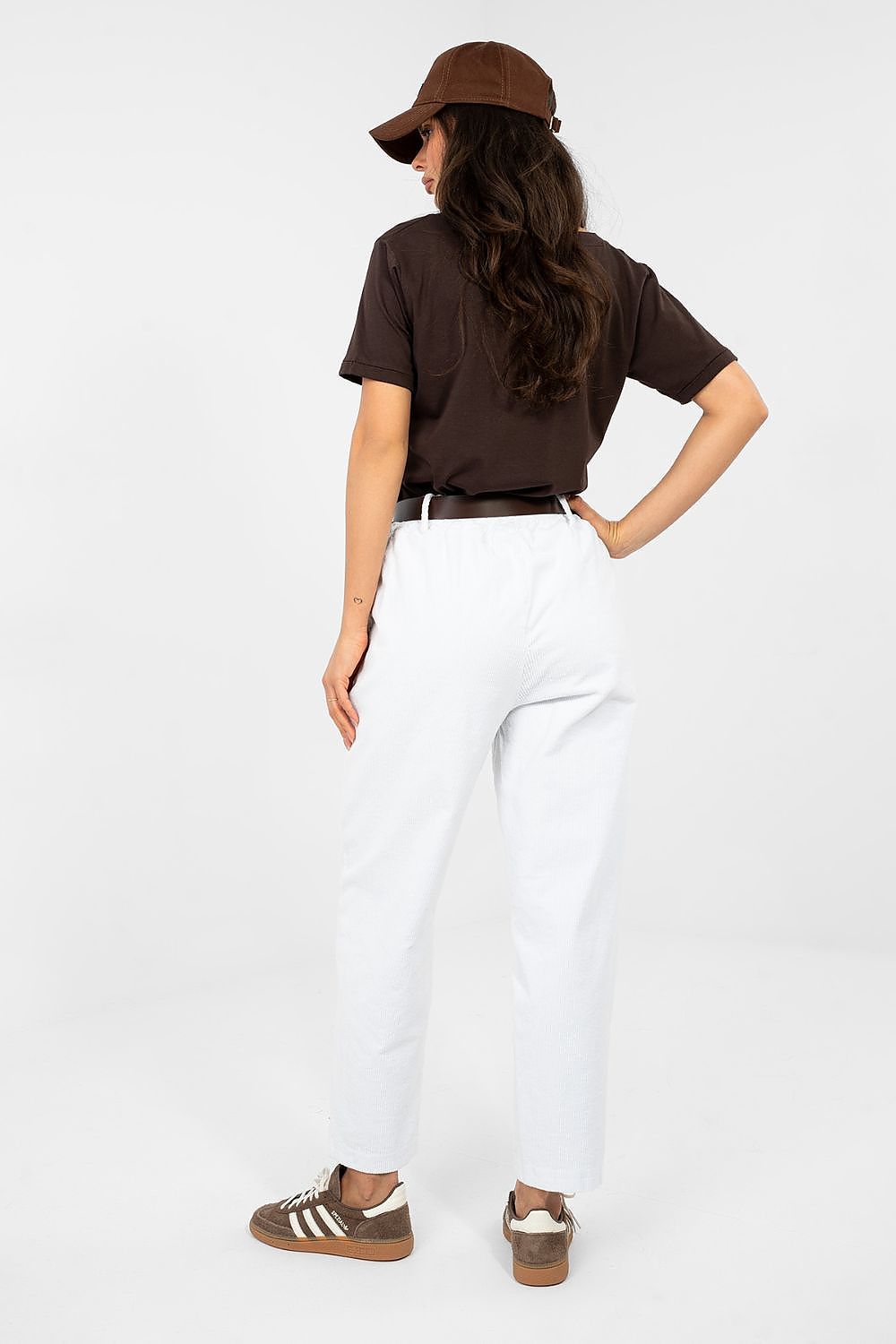  fløjlsbukser model 224060 Italy Moda 