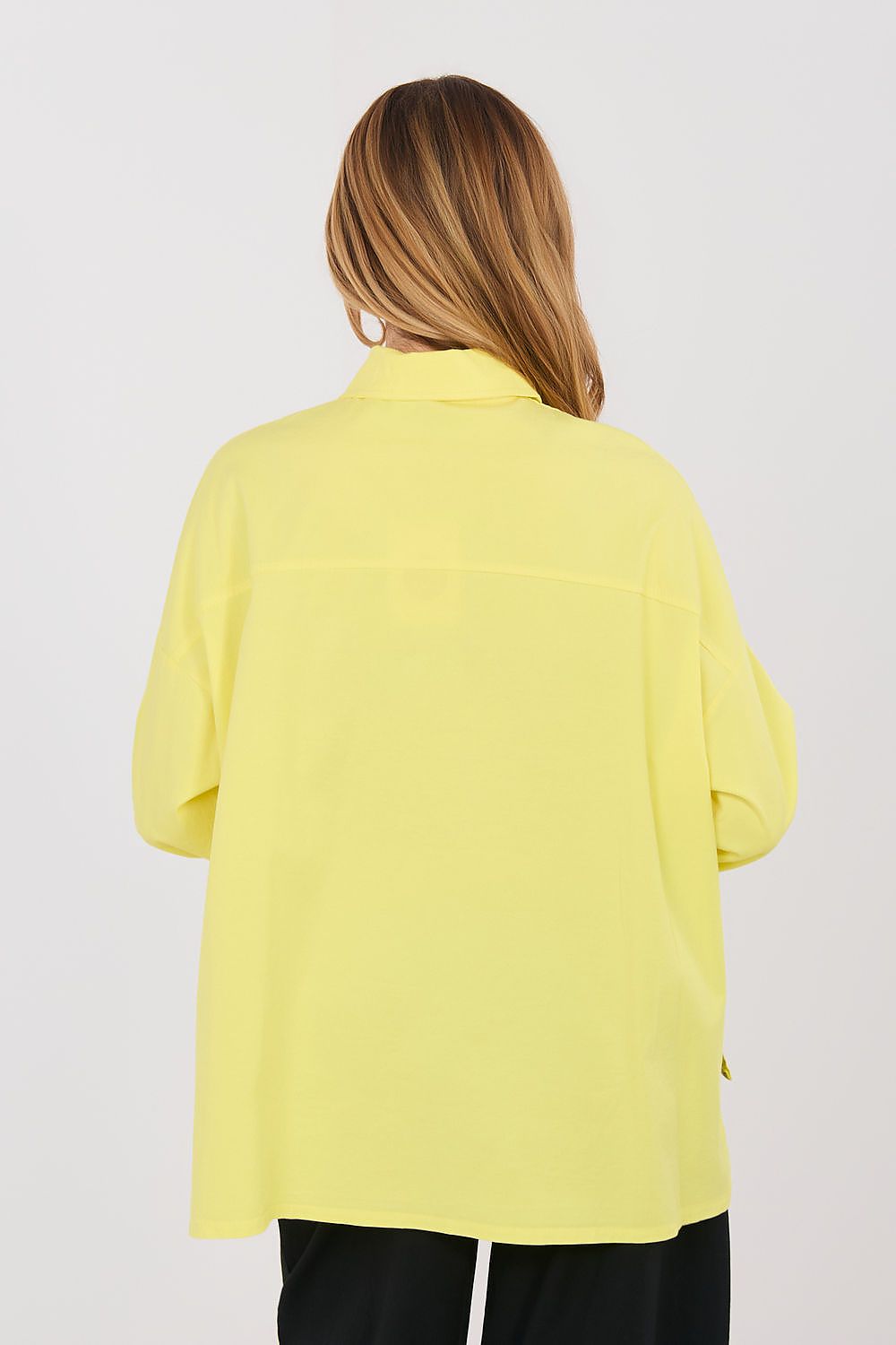  Langærmet skjorte model 224197 Italy Moda 