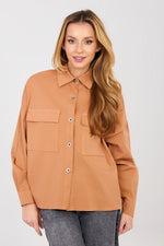  Langærmet skjorte model 224201 Italy Moda 