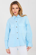  Langærmet skjorte model 224203 Italy Moda 