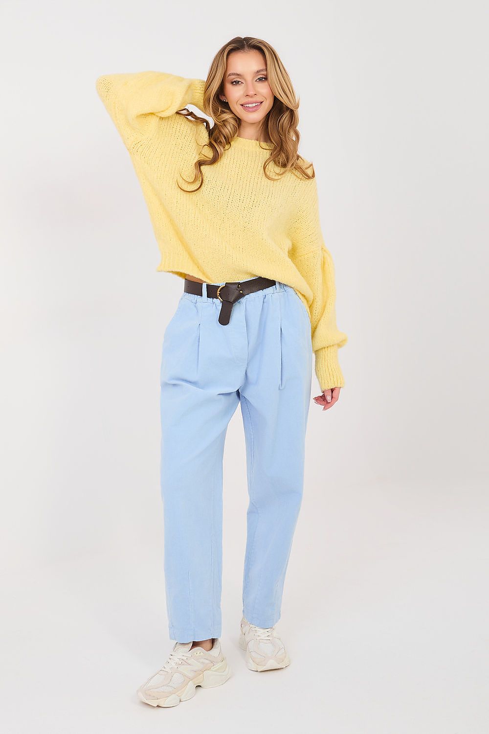  fløjlsbukser model 224381 Italy Moda 